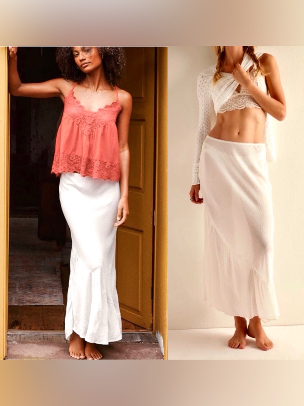 Free People Sweet On You Slip Skirt